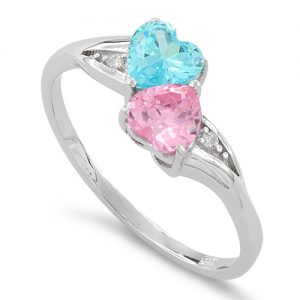 Put Together All-Pink Outfit & I'll Give You New Hairst… Quiz Blue and pink ring