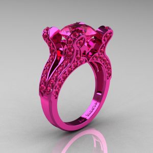 Put Together All-Pink Outfit & I'll Give You New Hairst… Quiz Hot pink ring