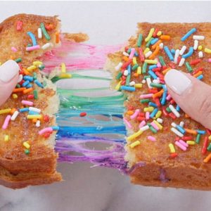 Are You an Older or Younger Person? 🥨 Choose Some Typical Snacks and We’ll Guess Rainbow cheese toastie