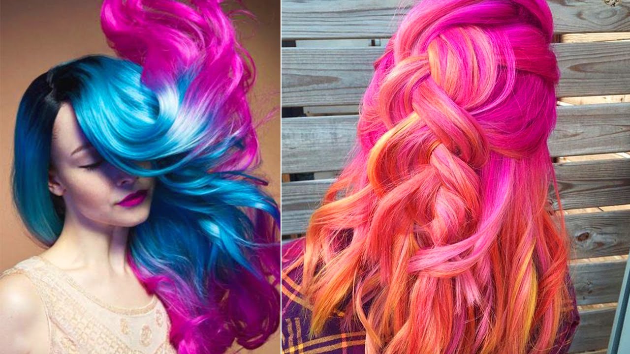 You got: Rainbow Hair! Put Together an All-Pink Outfit and We’ll Give You a New Hairstyle