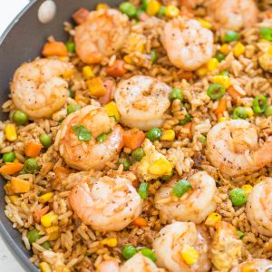 🍴 Design a Menu for Your New Restaurant to Find Out What You Should Have for Dinner Shrimp fried rice