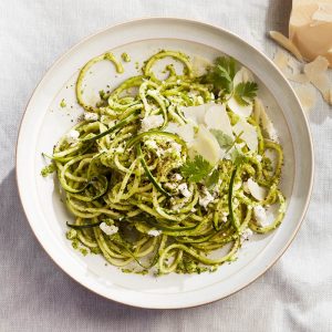 What Pasta Am I? Quiz Zucchini noodles