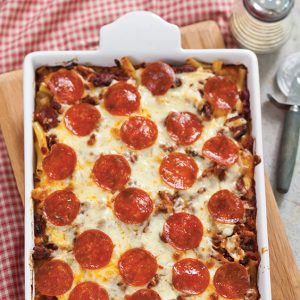 What Pasta Am I? Quiz Pepperoni pizza casserole