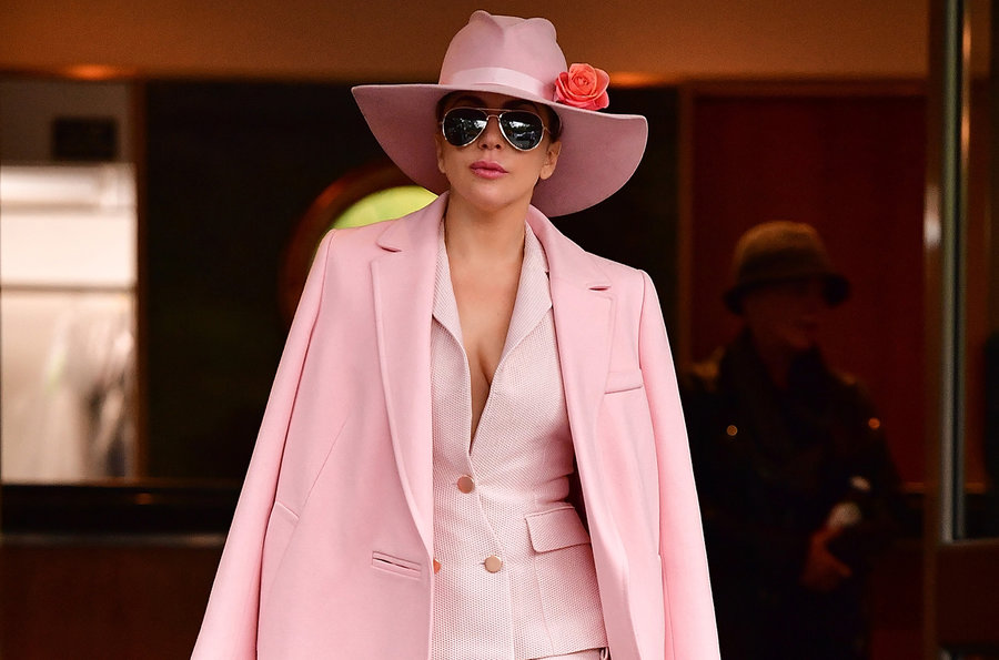 🔥 Match These Celebs on Tinder and We’ll Reveal the Type of Partner You Need ❤️ Lady Gaga Pink Outfit