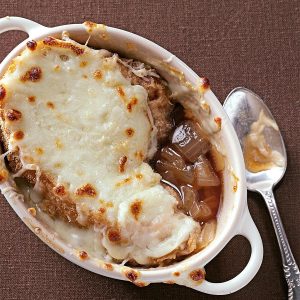 🍴 Design a Menu for Your New Restaurant to Find Out What You Should Have for Dinner French onion soup