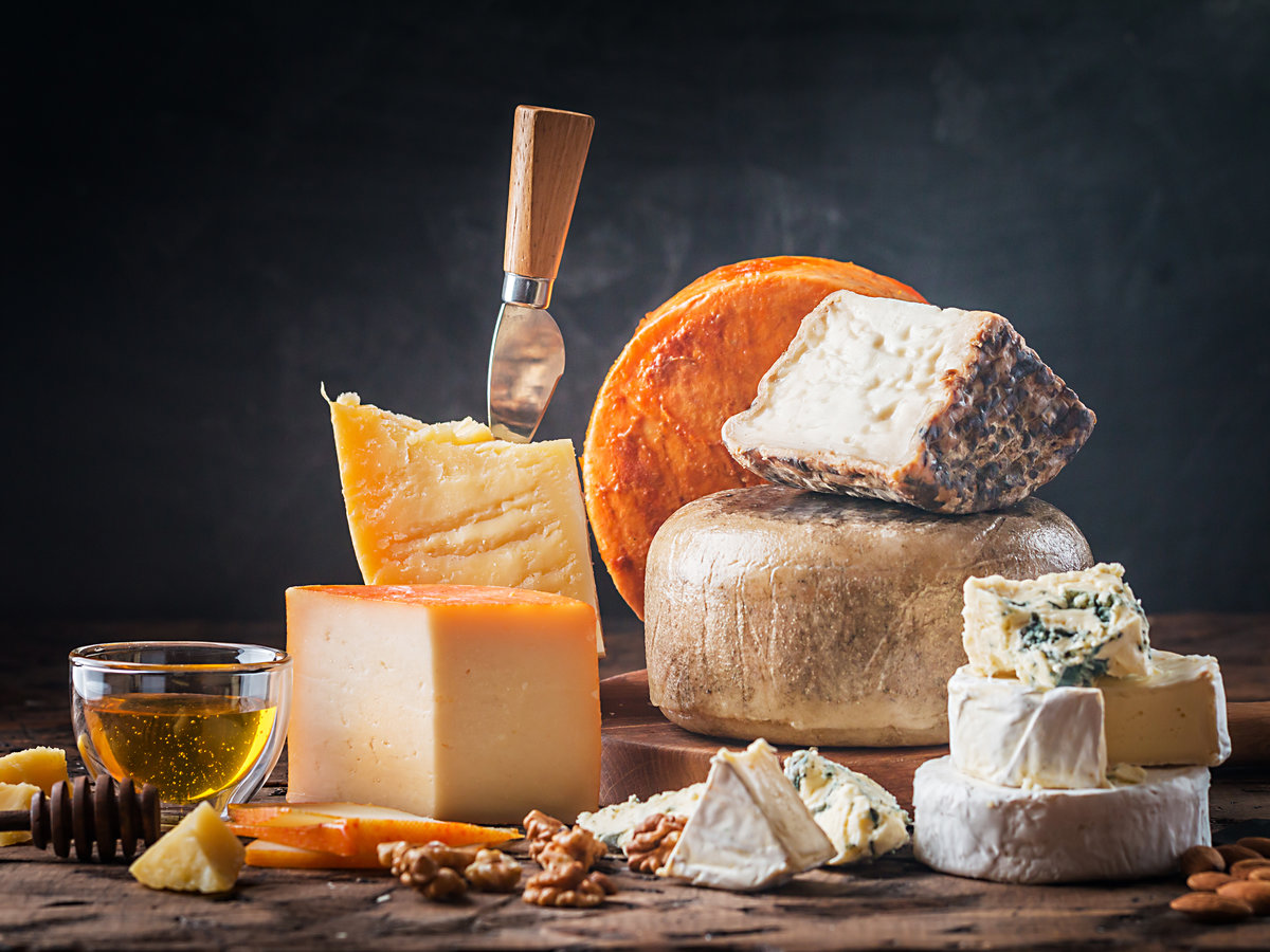 Don’t Freak Out, But We Can Guess Your Location Based on What You Eat various types of cheese