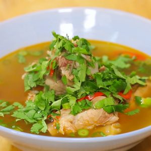 Can We Guess Your Age and Dream Job Based on What Thai Food You Order? Hot and sour pork rib soup