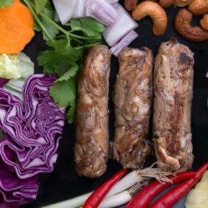 Can We Guess Your Age and Dream Job Based on What Thai Food You Order? Pork sausages