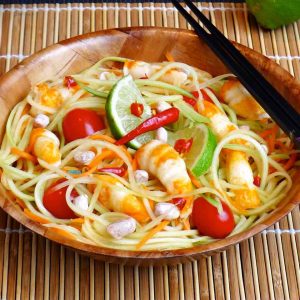 Can We Guess Your Age and Dream Job Based on What Thai Food You Order? Green papaya salad