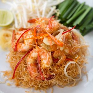 Can We Guess Your Age and Dream Job Based on What Thai Food You Order? Crispy fried noodles