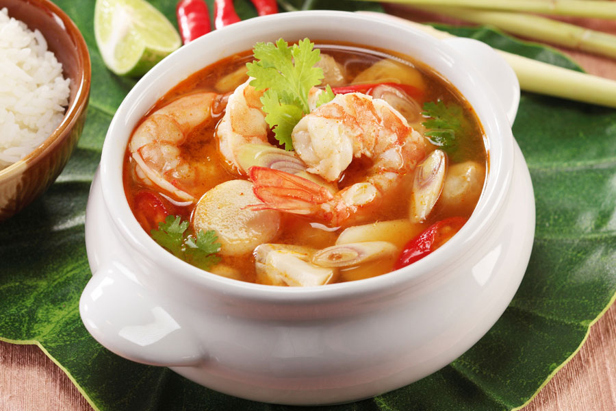 Can We Guess Your Age and Dream Job Based on What Thai Food You Order? thai Tom yum soup