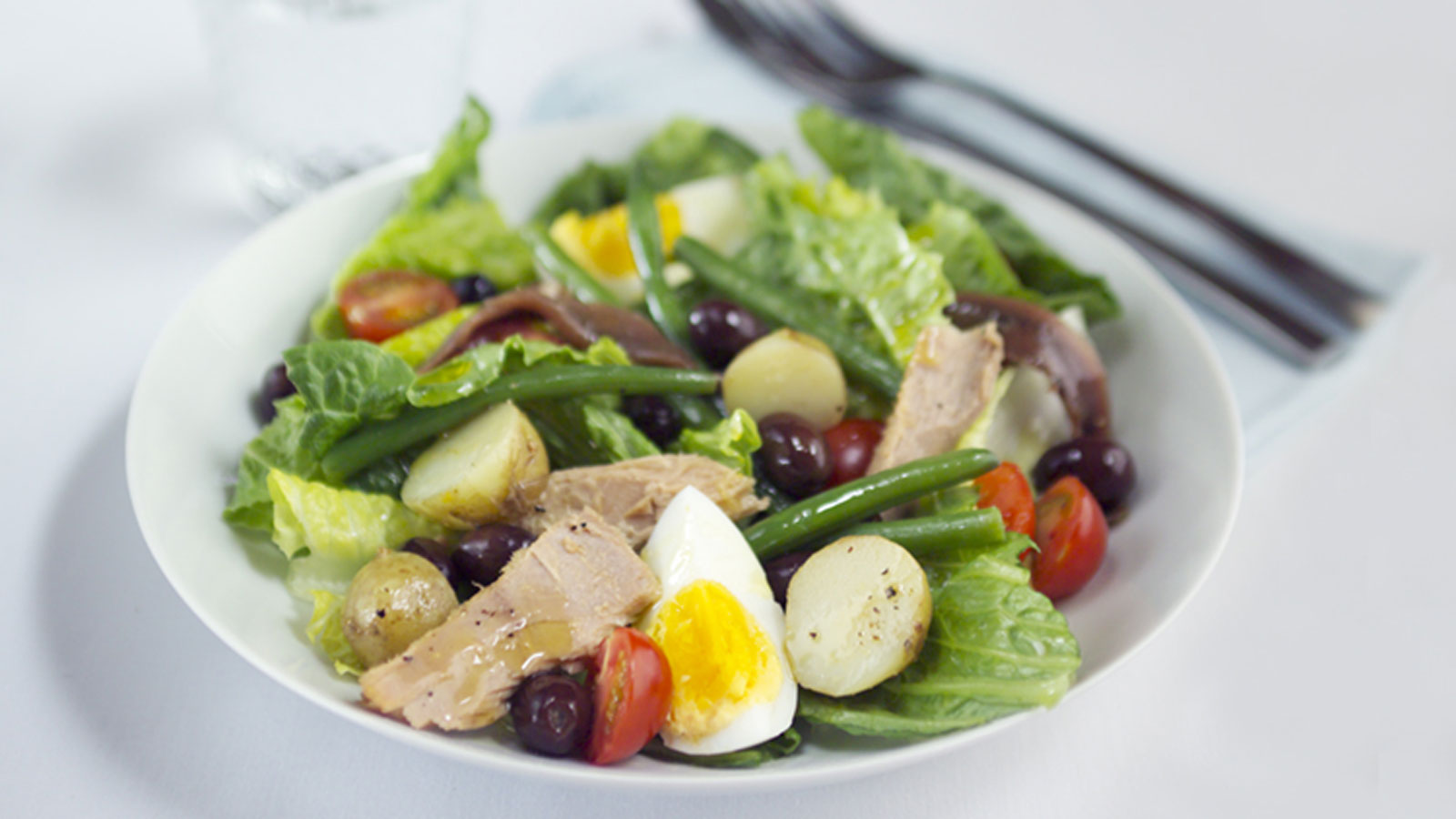 Can You Name More Than 12/15 of These French Foods? Nicoise salad Salade niçoise