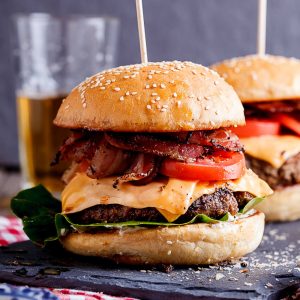What Will Your Next Boyfriend Be Like? Make Some Tough Food Choices to Find Out Bacon burger