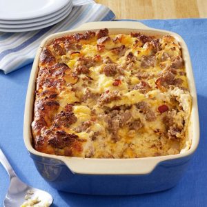 What Will Your Next Boyfriend Be Like? Make Some Tough Food Choices to Find Out Sausage strata