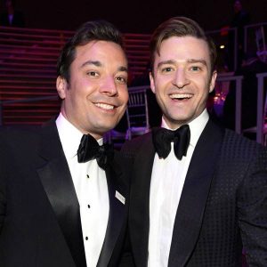 Everyone Has a Male Celeb Over 40 They Belong With — Here’s Yours Justin Timberlake and Jimmy Fallon