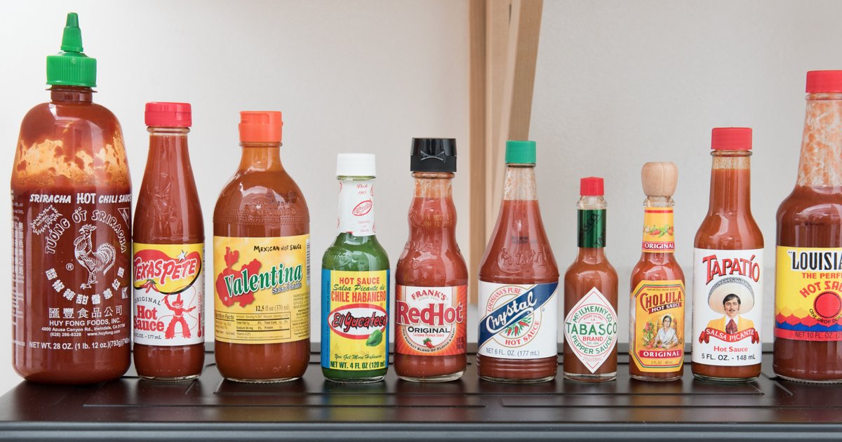 Do You Actually Store Your Sauces and Condiments in the Right Places? Hot sauce