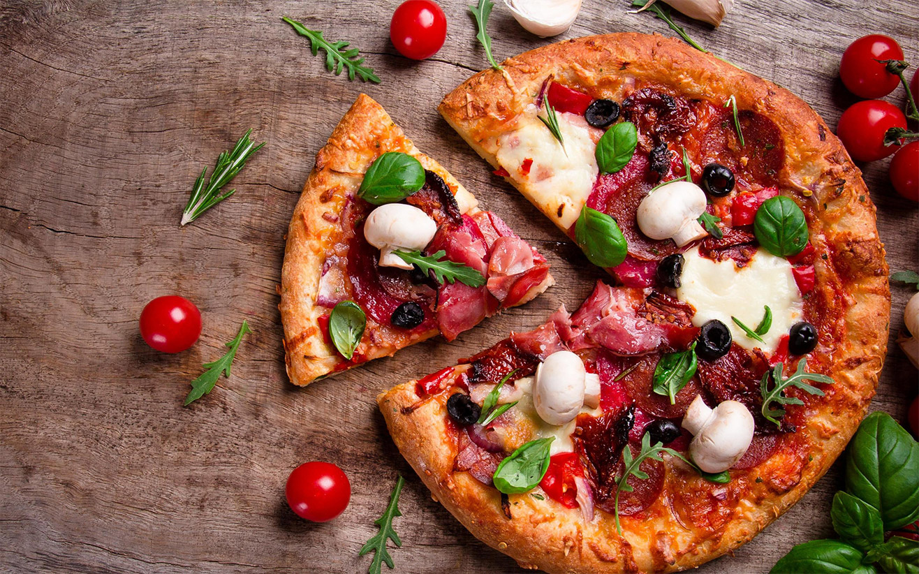 Rename These Common Foods to Find Out How Old You Are Inside 1 pizza