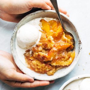 🍔 Eat Some Foods and We’ll Reveal Your Next Exotic Travel Destination Peach cobbler