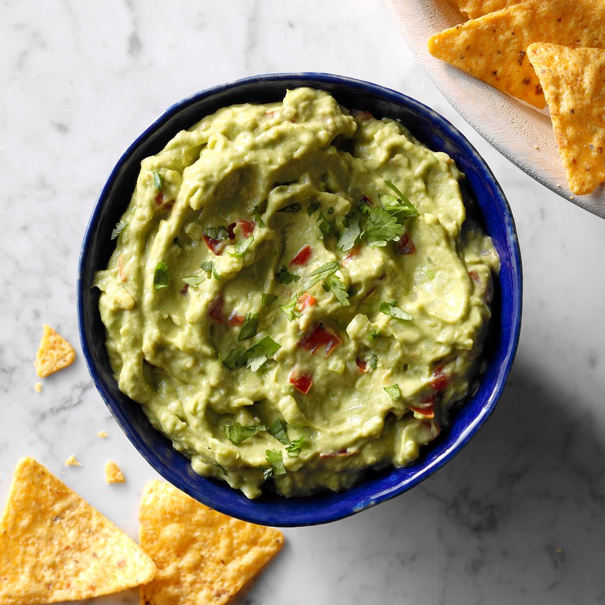 Quiz Answers Beginning With A Guacamole and chips