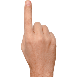 Are You Smarter Than a “Jeopardy!” Contestant? What is their finger?