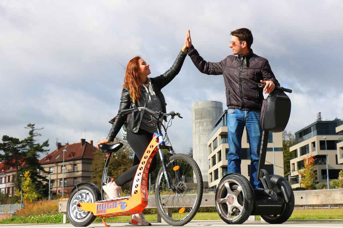 Which Famous Person Are You? 8 person on segway