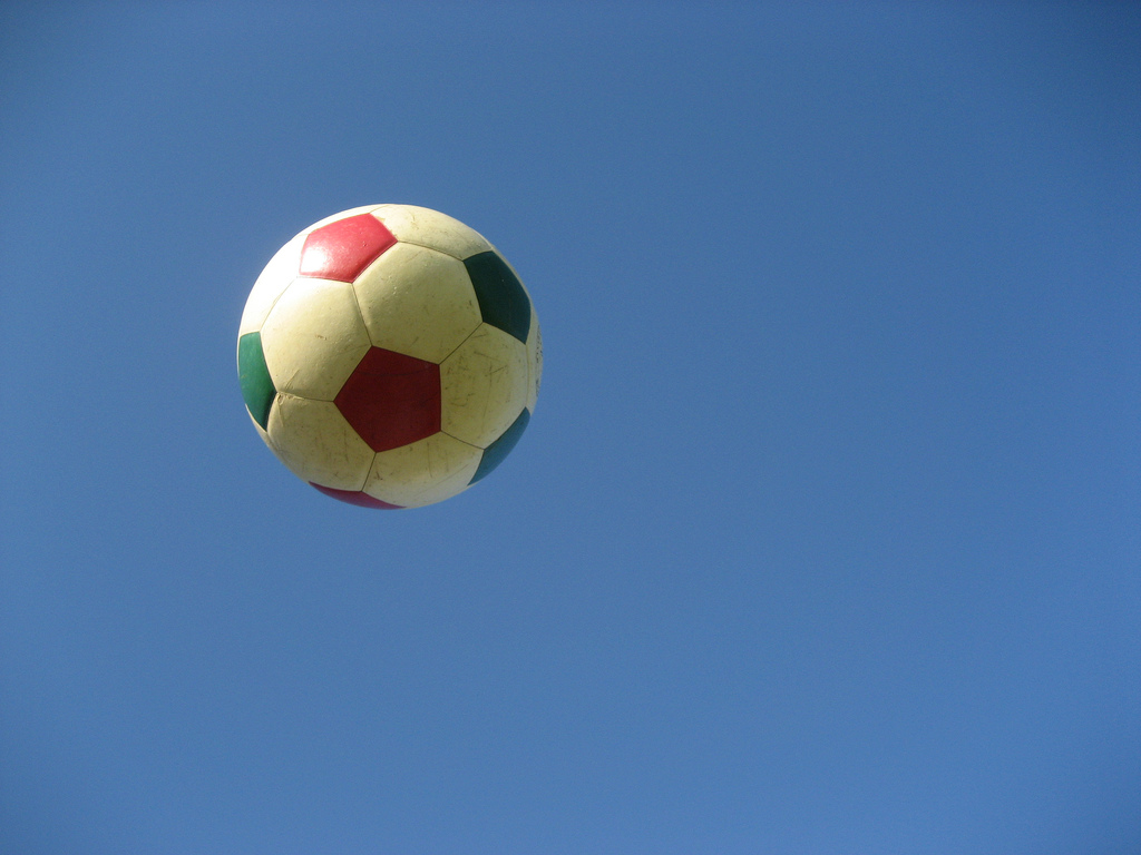 You Must Have Some Einstein Genes If You Can Solve 16/20 of These Challenging Math Word Problems soccer ball in the air
