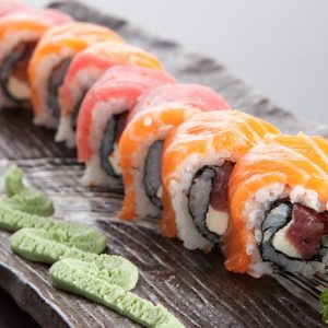 Eat Your Way Through Disney World and We’ll Tell You If You’ll Become a Billionaire Salmon Sushi Rolls