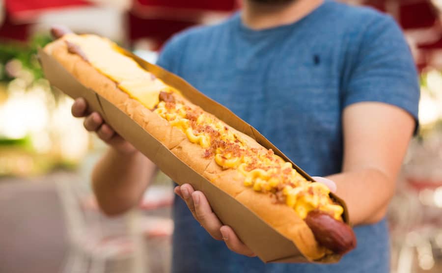 Eat Your Way Through Disney World and We’ll Tell You If You’ll Become a Billionaire 13 Mac and Cheese Hot Dog
