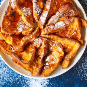 Pretend to Order an Expensive Brunch and We’ll Reveal Whether You’re More Millionaire or Billionaire Material Baked pumpkin spice French toast