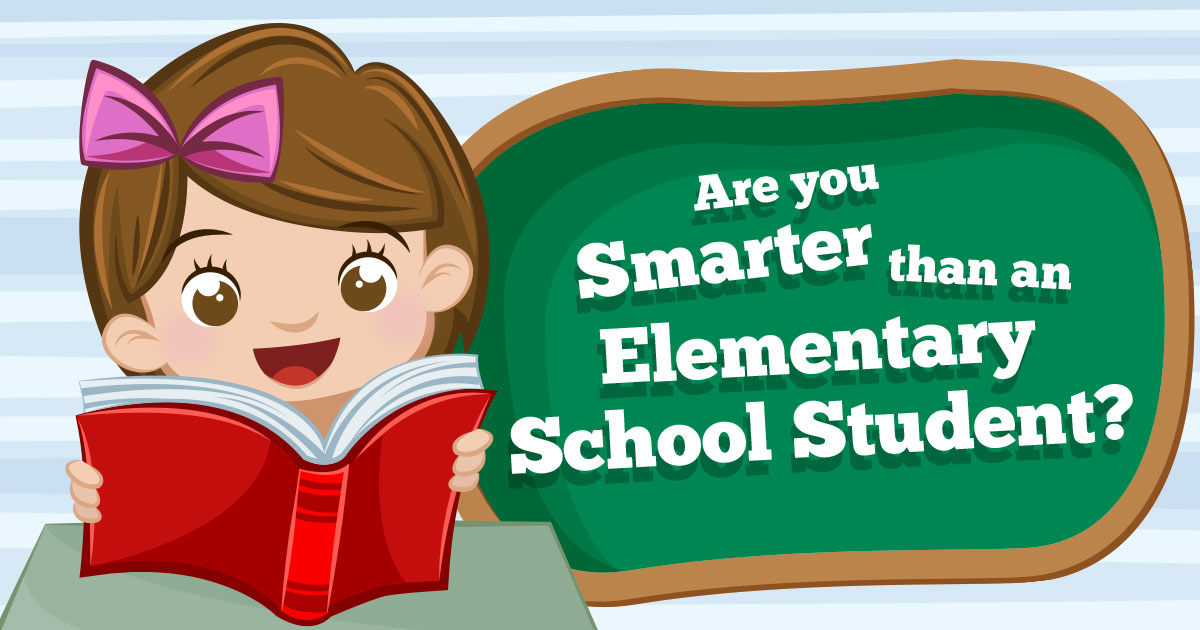 Are you smarter than your kid? Take this quiz to find out