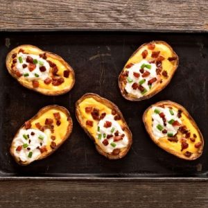 What's Your IQ, Based Only On Your Dinner Choices? Quiz Baked potato skins