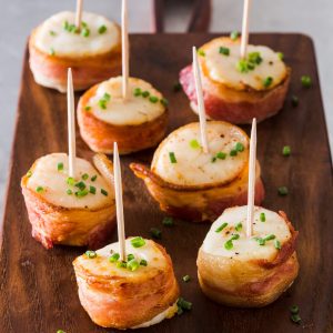 What's Your IQ, Based Only On Your Dinner Choices? Quiz Bacon-wrapped scallops