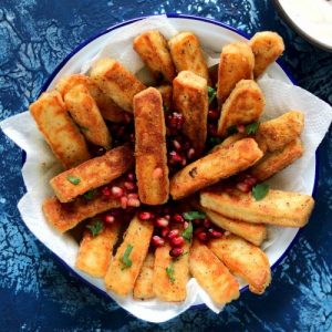 What's Your IQ, Based Only On Your Dinner Choices? Quiz Halloumi fries