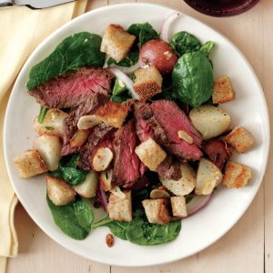 What's Your IQ, Based Only On Your Dinner Choices? Quiz Steak and potato salad