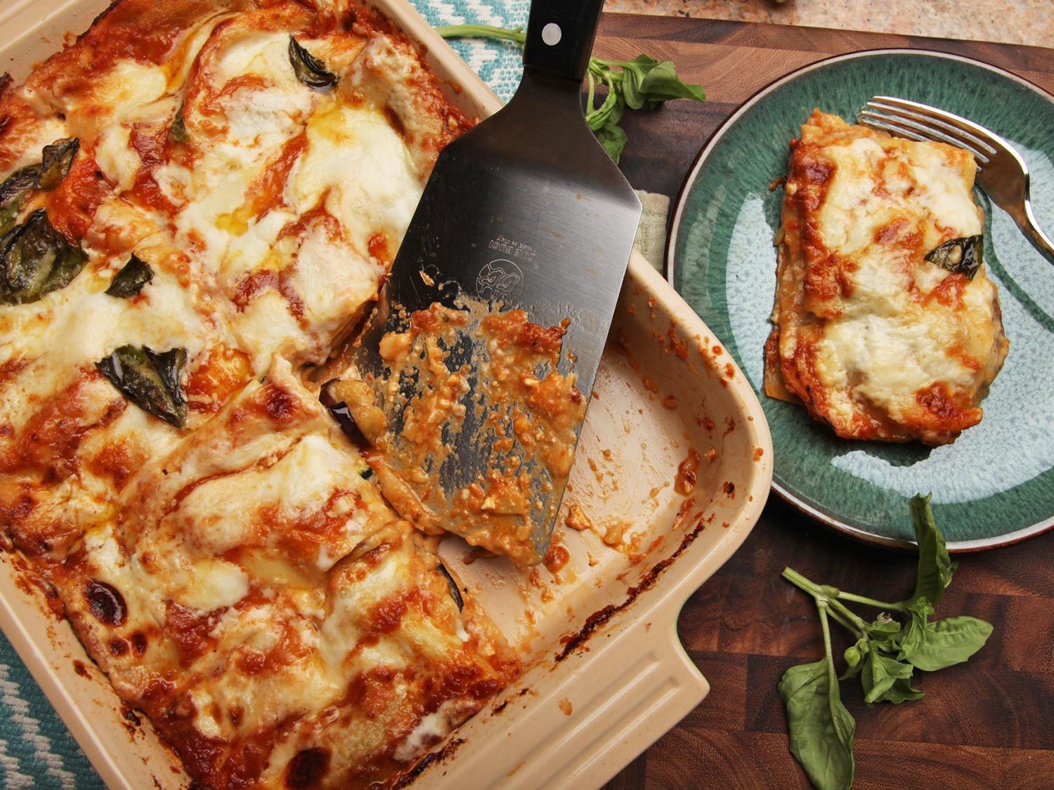 Host a Celeb Dinner Party and We’ll Guess Your Zodiac Sign Summer vegetable lasagna