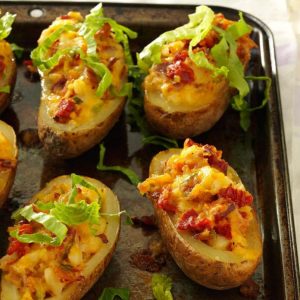 What's Your IQ, Based Only On Your Dinner Choices? Quiz BLT baked potato