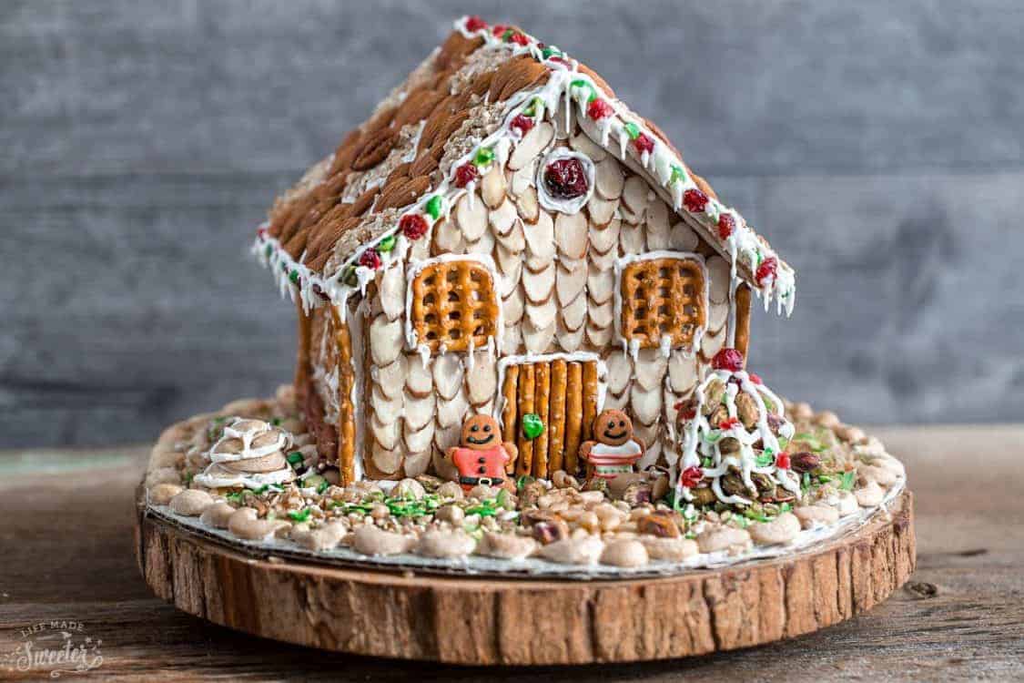 Christmas Trivia Quiz gingerbread houses