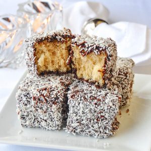 Build World Meal To Know Language You Should Learn Quiz Lamingtons (Australian coconut cake squares)