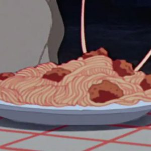 Would You Rather: Disney and Pixar Movie Food Edition Spaghetti and meatballs from Lady and the Tramp