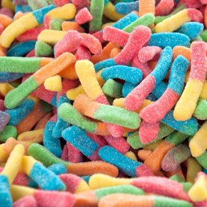 🍭 Go on a Sugar Spree and We’ll Guess Your Age and Gender Gummy worms