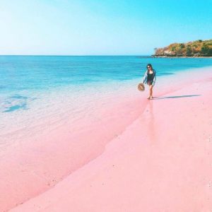 What Season Am I? Pink Beach, Indonesia