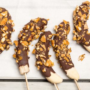 Choose Between Kids Desserts and Grown-Up Versions and We’ll Reveal If You’re Ruled by Your Head or Your Heart Chocolate-dipped bananas
