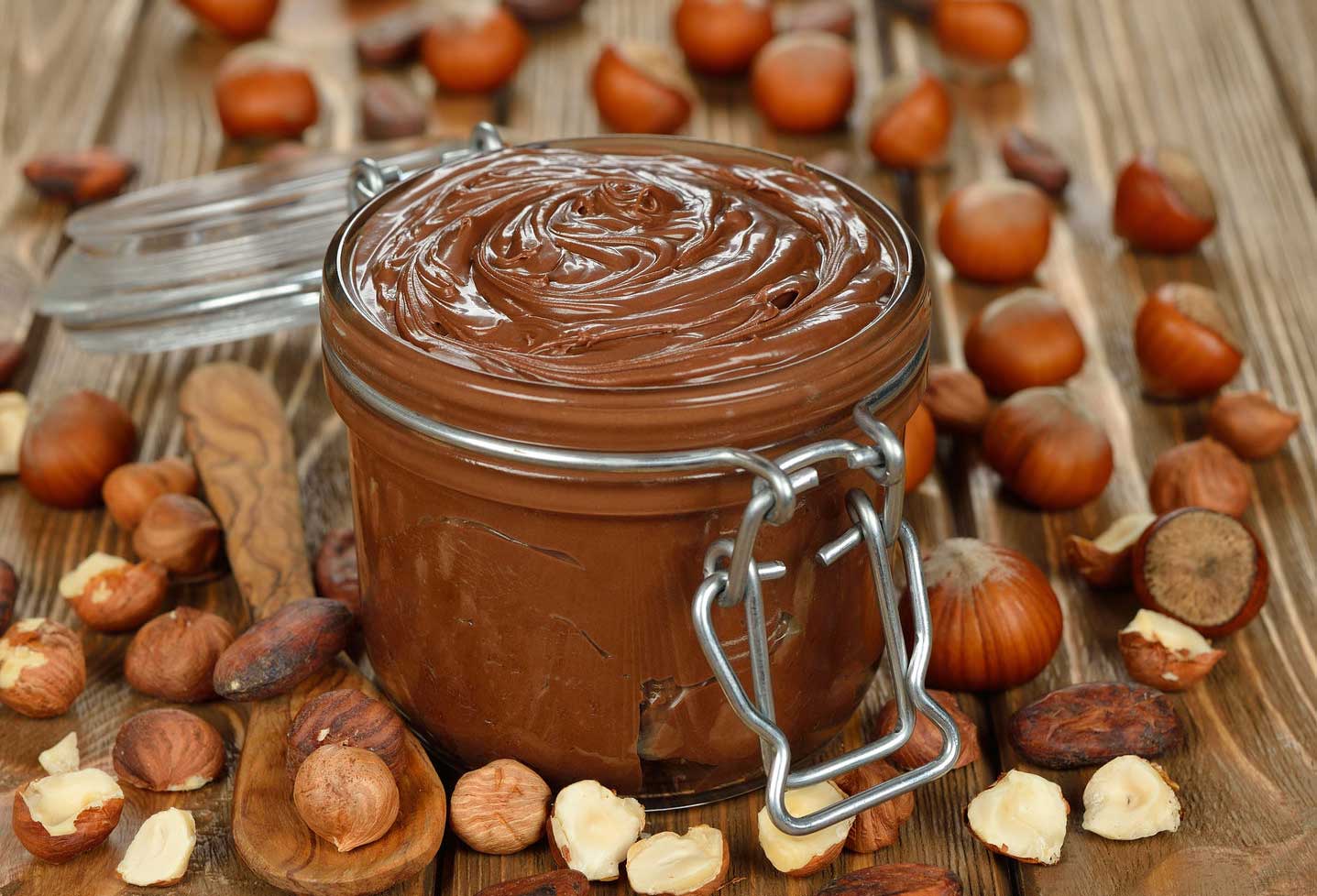 hazelnuts in chocolate