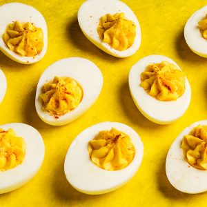 Would You Rather Eat Boomer Foods or Millennial Foods? Deviled eggs