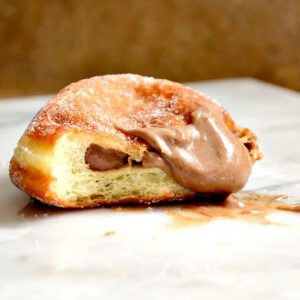 What Donut Am I? Chocolate custard