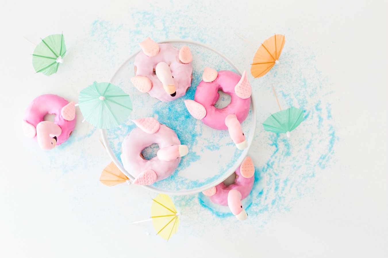 Pool float donuts