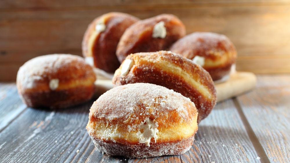 cream filled donuts
