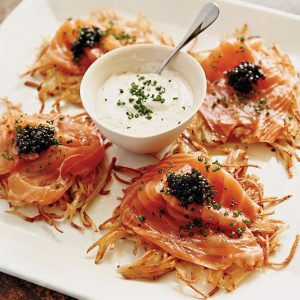 Everyone Has a Potato Chip Flavor That Matches Their Personality — Here’s Yours Potato pancakes with smoked salmon