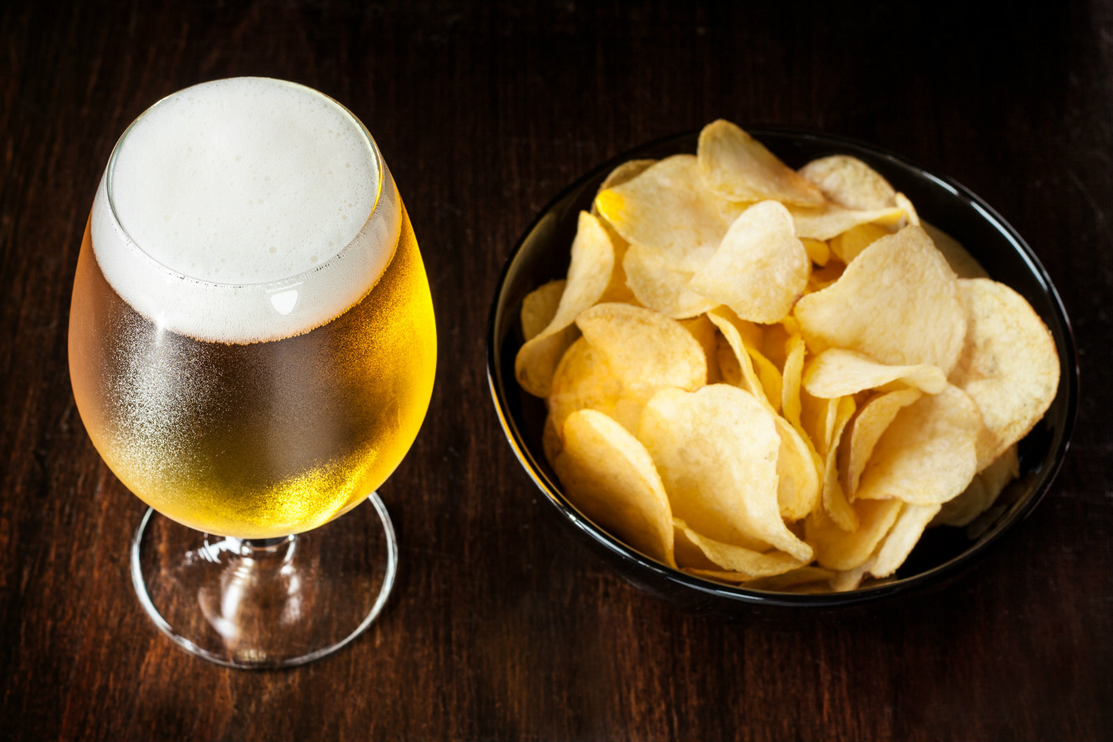 What Potato Chip Flavor Are You? beer and potato chip