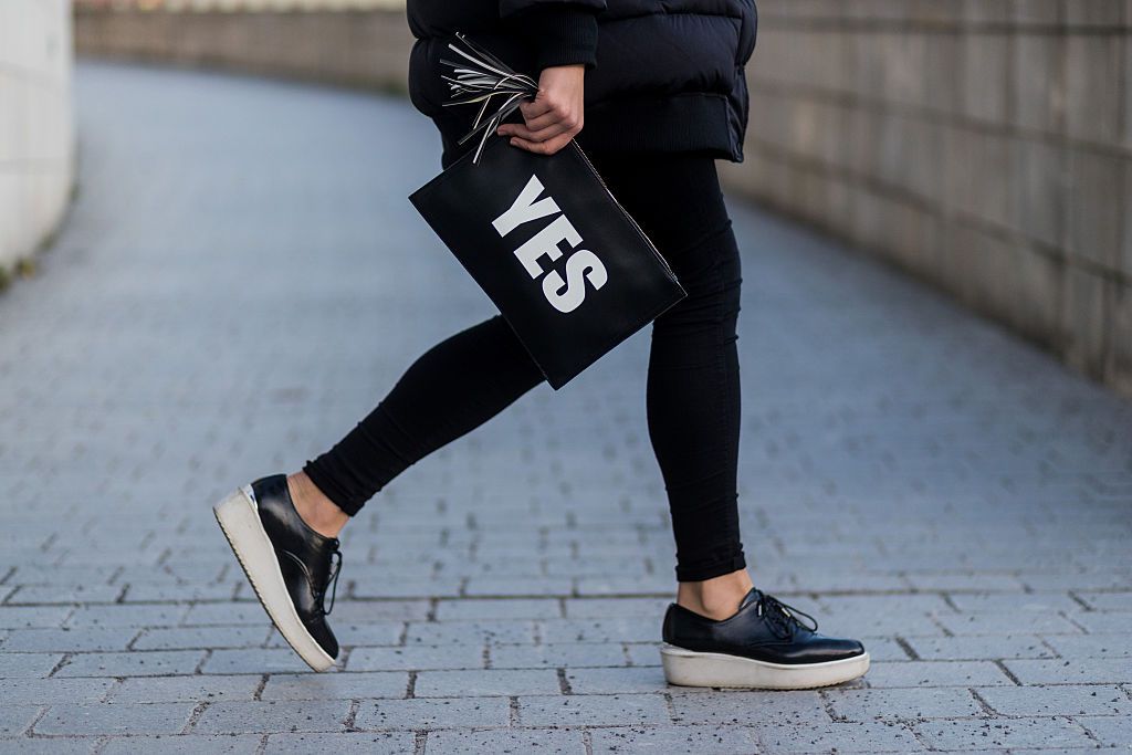 Put Together an All-Black Outfit and We’ll Reveal How Dark Your Soul Is black sneakers